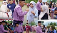 Bupati Kerinci Monadi memimpin Upacara Peringatan Hari Keluarga Nasional (Harganas) ke-33 Tahun 2026 di Lapangan Kantor Bupati Kerinci, Senin (29/6/2026).