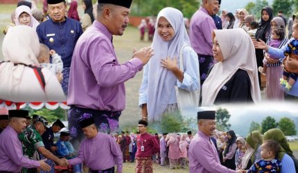 Bupati Kerinci Monadi memimpin Upacara Hari Keluarga Nasional (Harganas) ke-33 Tahun 2026 di Lapangan Kantor Bupati Kerinci.