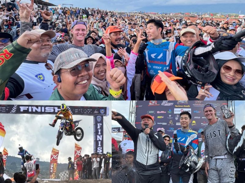 Asia MX Cup 2026 digelar di Kayu Aro, Kerinci. ( Foto Kerinci Satu)