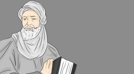 Ilustrasi Imam Al Ghazali. Foto: Ilustrasi: Fauzan Kamil