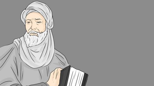 Ilustrasi Imam Al Ghazali. Foto: Ilustrasi: Fauzan Kamil