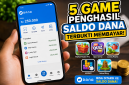 Ilustrasi game penghasil saldo DANA. (AI)