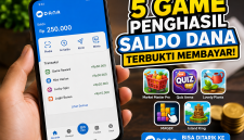 Ilustrasi game penghasil saldo DANA. (AI)