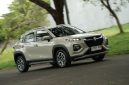 Tampilan Suzuki Fronx 2026 yang mengusung desain SUV coupe modern dengan teknologi hybrid dan fitur keselamatan canggih.( Foto : Rizky.A/GridOto.com)