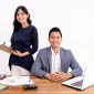 Peserta magang Magenta Pegadaian belajar di lingkungan kerja profesional.( Foto : pengadaian,co,id )