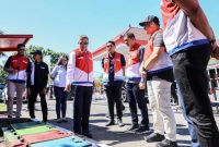 Komisaris Pertamina melakukan kunjungan ke sejumlah SPBU di Denpasar. (Foto: Pertamina)