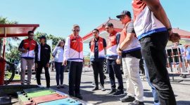 Komisaris Pertamina melakukan kunjungan ke sejumlah SPBU di Denpasar. (Foto: Pertamina)