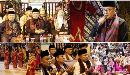 Wali Kota Alfin menghadiri Pergelaran Seni Budaya Kenduri Sko Enam Luhah Sungai Penuh