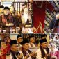 Wali Kota Sungai Penuh, Alfin, S.H., bersama tokoh adat, ninik mamak, dan masyarakat menghadiri Malam Pergelaran Seni Budaya Kenduri Sko Enam Luhah Sungai Penuh Tahun 2026. ( Foto Diskomimfosta)