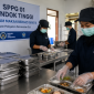 Ilustrasi dapur pengolahan makanan bergizi Program MBG. ( Foto AI)
