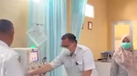 Suasana kegiatan pelayanan kesehatan di RSU MHAT. ( Foto tangkapam layar)
