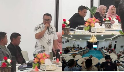 Wali Kota Alfin memimpin rapat koordinasi persiapan Lomba 10 Program Pokok PKK Tingkat Provinsi Jambi Tahun 2026 di Kota Sungai Penuh.