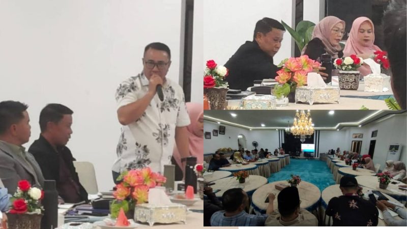 Wali Kota Alfin menghadiri rapat koordinasi persiapan Lomba 10 Program Pokok PKK Tingkat Provinsi Jambi Tahun 2026 di Aula Rumah Dinas Wali Kota Sungai Penuh, Kamis (4/6/2026).