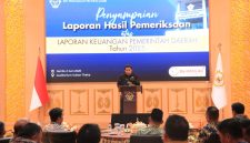 Ketua DPRD Kota Sungai Penuh mengapresiasi raihan Opini WTP ke-14 pada acara penyerahan LHP BPK RI Perwakilan Jambi.