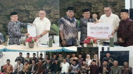Wali Kota Alfin menerima silaturahmi tokoh adat dan panitia Kenduri Sko 6 Luhah Sungai Penuh.