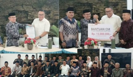 Wali Kota Alfin bersama tokoh adat dan panitia Kenduri Sko Sungai Penuh