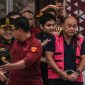 Kejagung Sikat Eks Kepala BGN, Dadan Hindayana Berakhir di Mobil Tahanan (Foto: Andhika Prasetia/detikFoto)