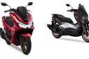 Honda PCX dan Yamaha Nmax. Foto: Dok. Honda-Yamaha