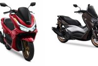 Honda PCX dan Yamaha Nmax. Foto: Dok. Honda-Yamaha