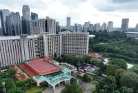 Pengadilan Negeri Jakarta Pusat menjadwalkan eksekusi pengosongan eks Hotel Sultan di Blok 15 GBK pada Kamis (18/6/2026). (Dok: PPKGBK)