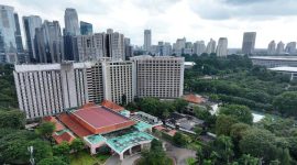 Pengadilan Negeri Jakarta Pusat menjadwalkan eksekusi pengosongan eks Hotel Sultan di Blok 15 GBK pada Kamis (18/6/2026). (Dok: PPKGBK)