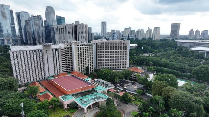 Pengadilan Negeri Jakarta Pusat menjadwalkan eksekusi pengosongan eks Hotel Sultan di Blok 15 GBK pada Kamis (18/6/2026). (Dok: PPKGBK)