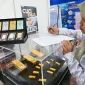 Ilustrasi emas batangan Antam, UBS, dan Galeri24 yang menunjukkan harga emas hari ini masih stabil di Pegadaian.(ANTARA FOTO/Basri Marzuki/wsj.)