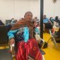 Mbah Sarjo Utomo, jemaah haji tunanetra kloter 1 YIA bersiap pulang ke Tanah Air Foto: Media Center Haji 2026 