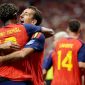 Spanyol menang telak atas Arab Saudi di Piala Dunia 2026. (REUTERS/Claudia Greco)