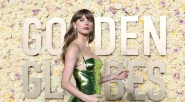 Foto: Taylor Swift menghadiri Penghargaan Golden Globe Tahunan ke-81 di Beverly Hills, California, AS, 7 Januari 2024. (REUTERS/Mike Blake)