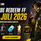 Ilustrasi kode redeem Free Fire ( Foto AI)