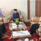 Wawako Azhar Hamzah menerima kunjungan Wakil Bupati Mukomuko di Sungai Penuh, Kamis (2/7/2026).