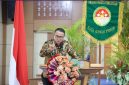 Wali Kota Sungai Penuh Alfin menghadiri pengukuhan pengurus Dharma Wanita Persatuan (DWP) Kota Sungai Penuh masa bakti 2024–2029, Kamis (23/7).