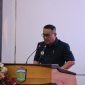 Wali Kota Sungai Penuh Alfin menyampaikan pengantar KUA-PPAS Tahun Anggaran 2027 dalam Rapat Paripurna DPRD Kota Sungai Penuh, Senin (27/7).