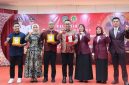 Wako Alfin menghadiri pelantikan pengurus DPD PPNI Kota Sungai Penuh periode 2026–2031, Sabtu (25/7).