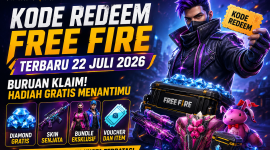 .Ilustrasi kode redeem Free Fire (FF) terbaru dengan berbagai hadiah gratis dari Garena.