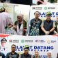 Wali Kota Sungai Penuh Alfin tiba di Bandara Kualanamu, Medan, untuk menghadiri Rakernas APEKSI 2026.
