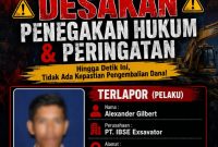 Jeky Mid Chendra mendesak Polda Jambi menuntaskan laporan dugaan penipuan alat berat.