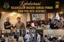 Kapolres Kerinci bersama Kajari Kerinci saat memperkuat sinergi penegakan hukum di Kantor Kejaksaan Negeri Kerinci. ( Foto Polres Kerinci)