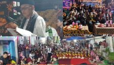 Wawako Azhar Hamzah menghadiri Malam Seni Kenduri Sko Rio Jayo di Sungai Penuh.