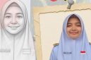 Siswi SMAN 1 Solok Selatan masuk nominasi nasional Paskibraka. ( Foto istimewa)