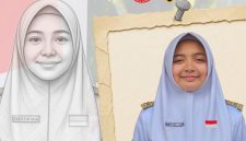 Siswi SMAN 1 Solok Selatan masuk nominasi nasional Paskibraka. ( Foto istimewa)