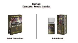 Foto: Ilustrasi Kemasan Rokok Standar. (Dok. Kementerian Kesehatan)