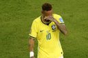Neymar bersama Timnas Brasil.