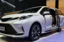 Tampilan Toyota Granvia Hybrid yang hadir sebagai MPV premium dengan desain modern dan fitur mewah.(Foto: Muhammad Hafizh Gemilang/detikcom)