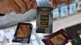 Harga emas Antam di Pegadaian mencapai Rp2,782 juta per gram pada Senin (24/8/2026).(Foto : Liputan6.com/Angga Yuniar)