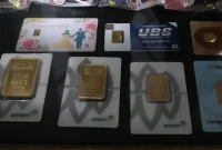 Harga emas Antam, Galeri24, dan UBS di Pegadaian kembali turun pada Sabtu (29/8/2026).(Foto : Liputan6.com/Angga Yuniar)