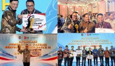 Wali Kota Sungai Penuh Alfin menerima penghargaan Terbaik II Akses Pendidikan Regional Sumatera 2026.