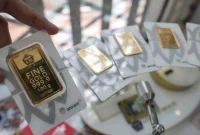 Harga buyback emas Antam turun Rp36.000 menjadi Rp2,51 juta per gram.(Foto : JIBI/Bisnis/Fanny Kusumawardhani)