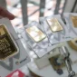 Harga buyback emas Antam turun Rp36.000 menjadi Rp2,51 juta per gram.(Foto : JIBI/Bisnis/Fanny Kusumawardhani)